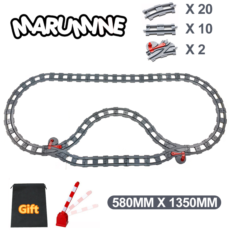 Model Kit Train - MARUMINE 25PCS/32PCS Railway Train Track Idea