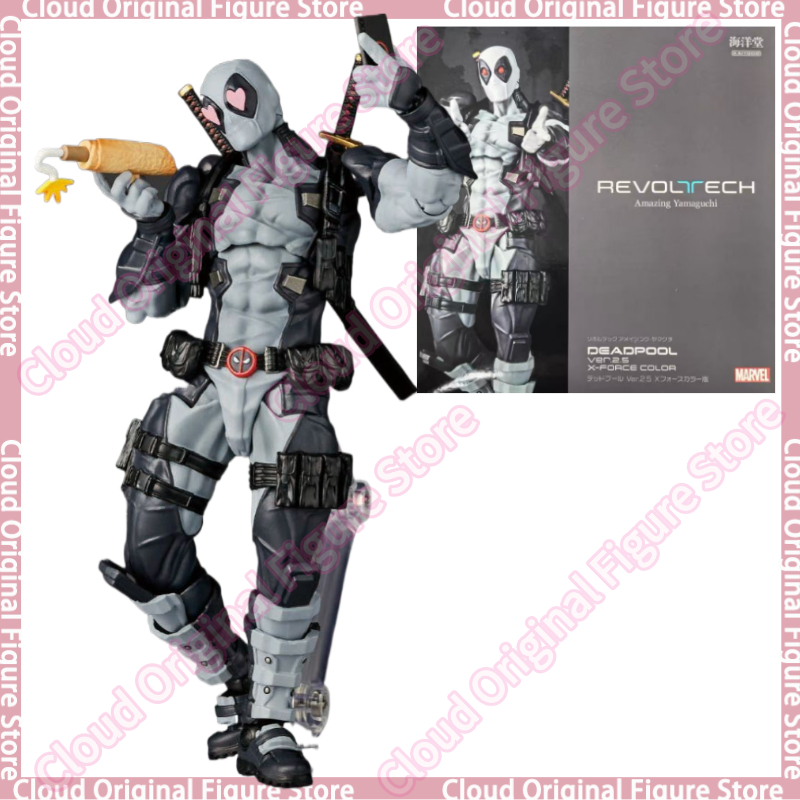 Model Kit Deadpool - In Stock 100% Original Revoltech Amazing