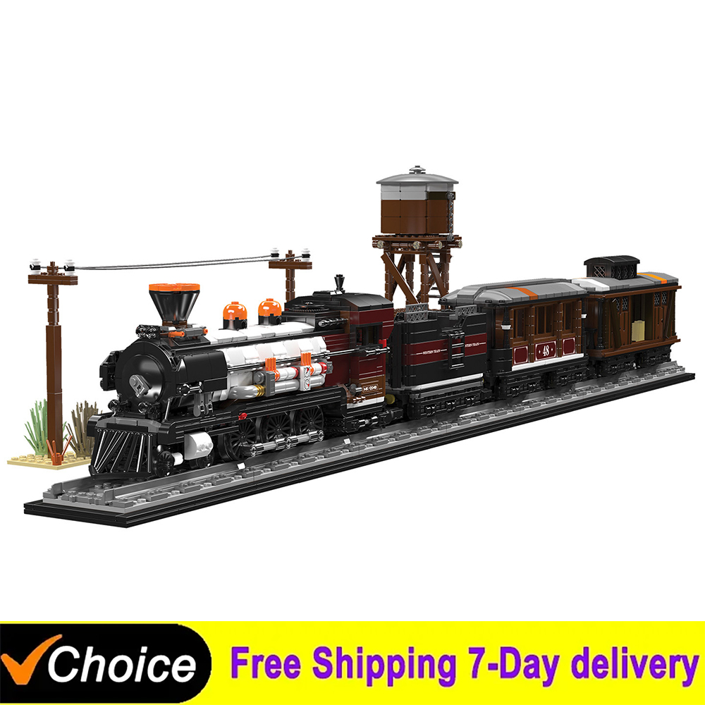 Model Kit Train - MO2462Pcs Technical Train The Western trains