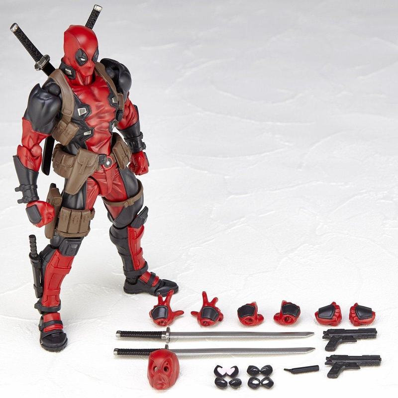 Model Kit Deadpool - New Revoltech Deadpool Action Figure Articulated