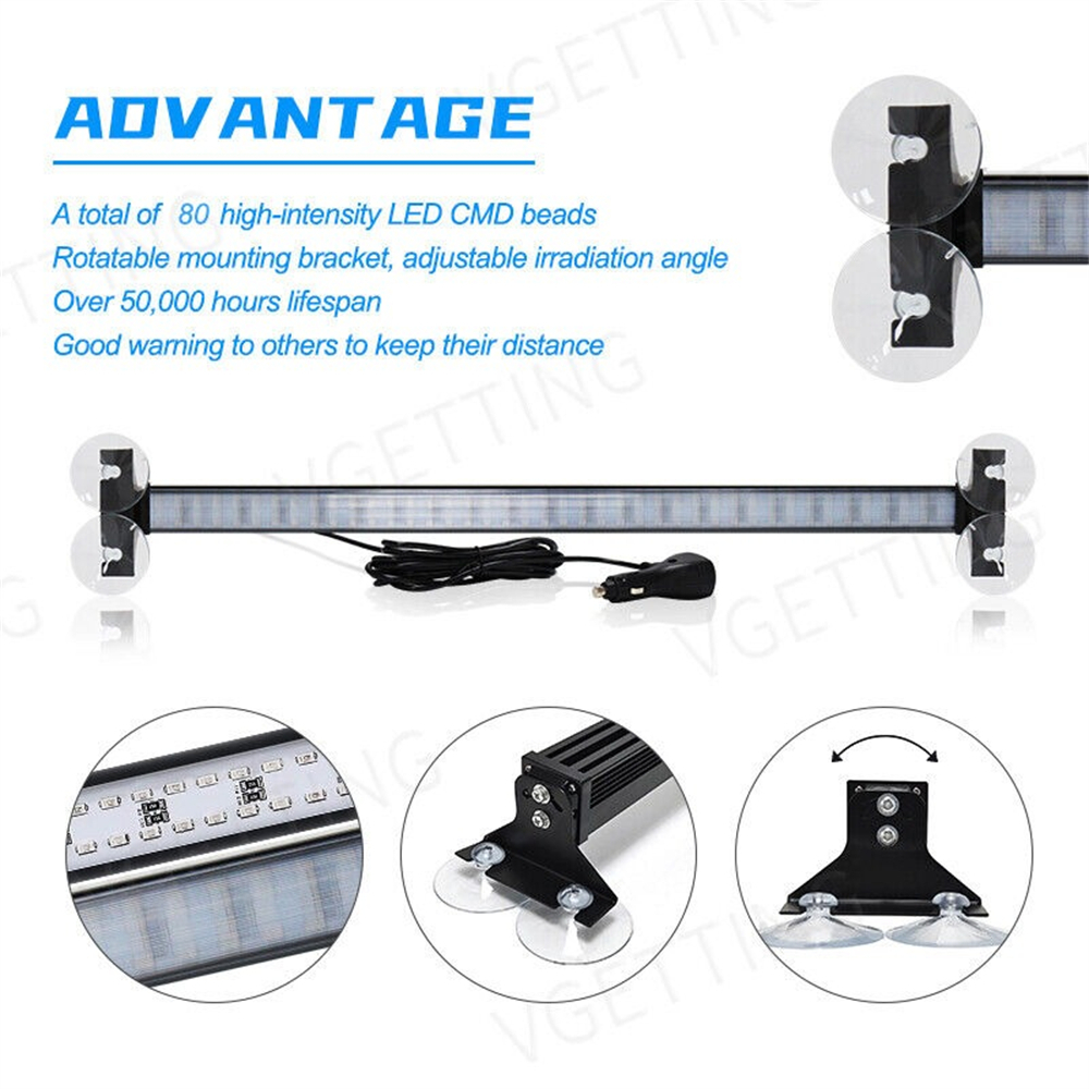 80 LED Emergency Warning  Lamp - Model Kit Led 评论和价格