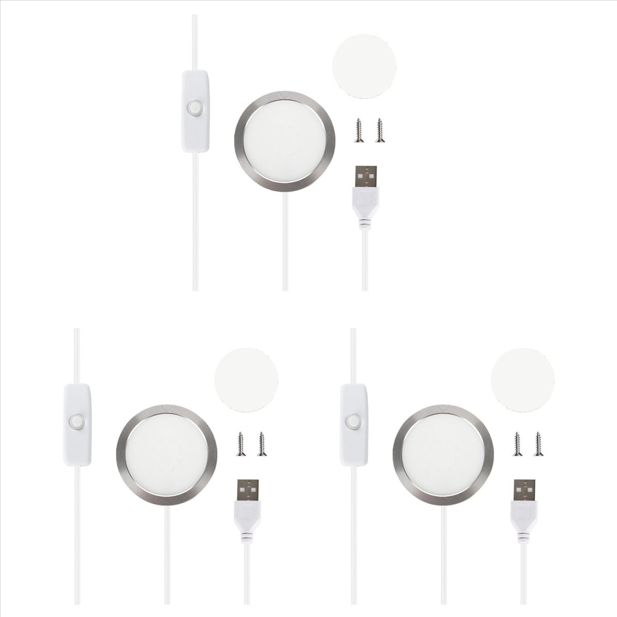 3X DIY LED Night Light Kit for - Model Kit Led 评论和价格