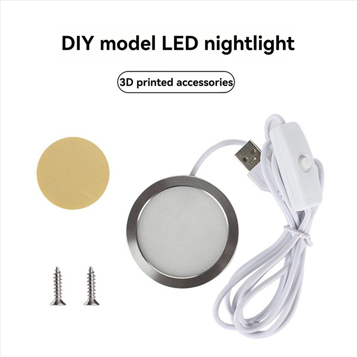3X DIY LED Night Light Kit for - Model Kit Led 评论和价格