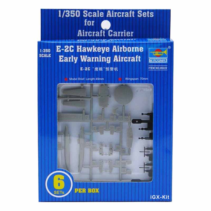 Trumpeter 06222 1:350 US E2C E - Model Kit Revell 评论和价格