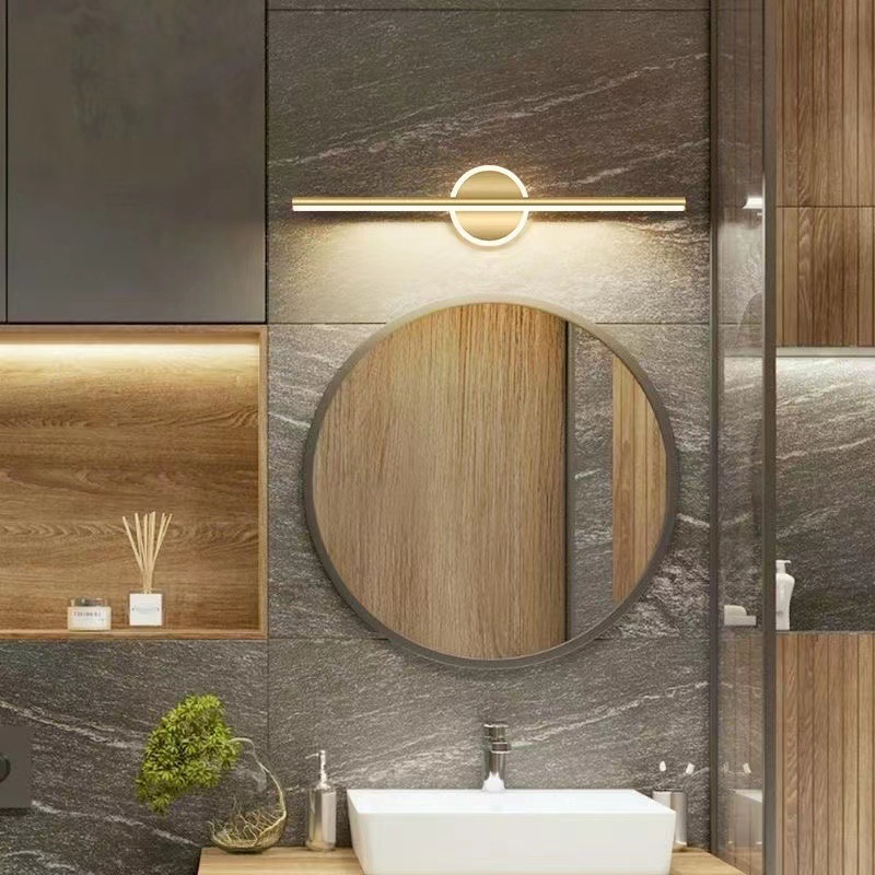 Modern LED Mirror Lamp 40/55cm - Model Kit Led 评论和价格