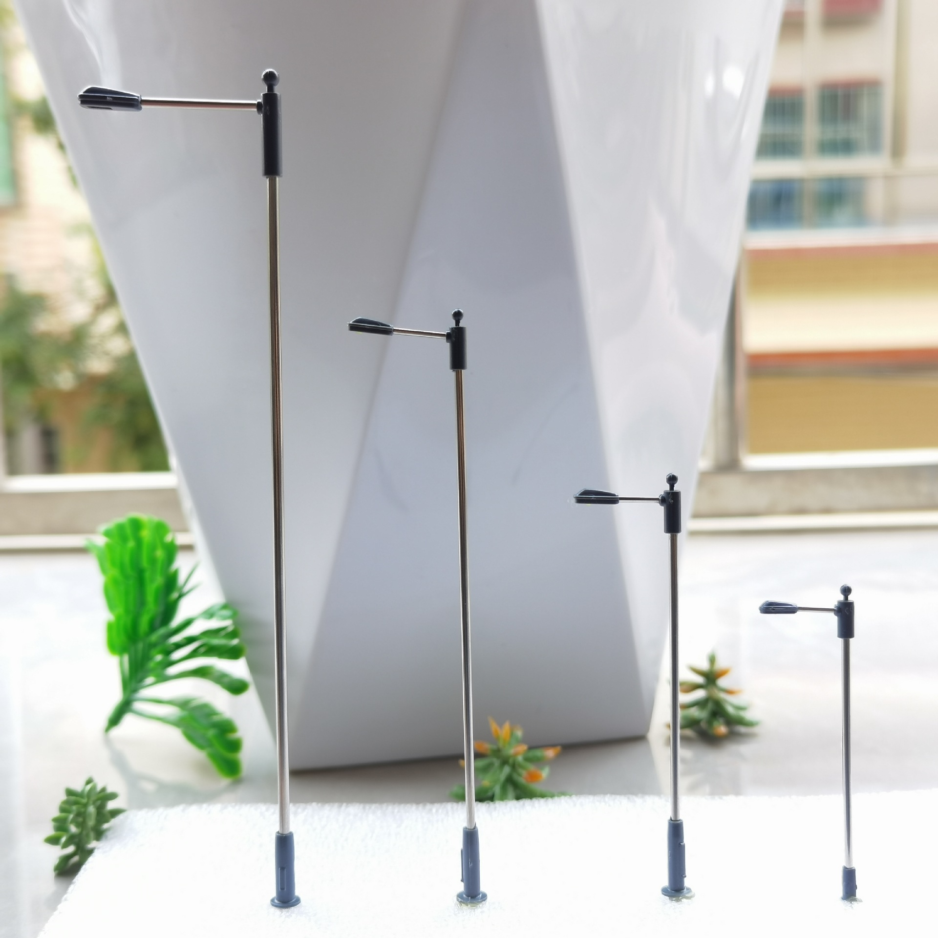 10Pcs Model Street Light 3V LE - Model Kit Locomotive 评论和价格