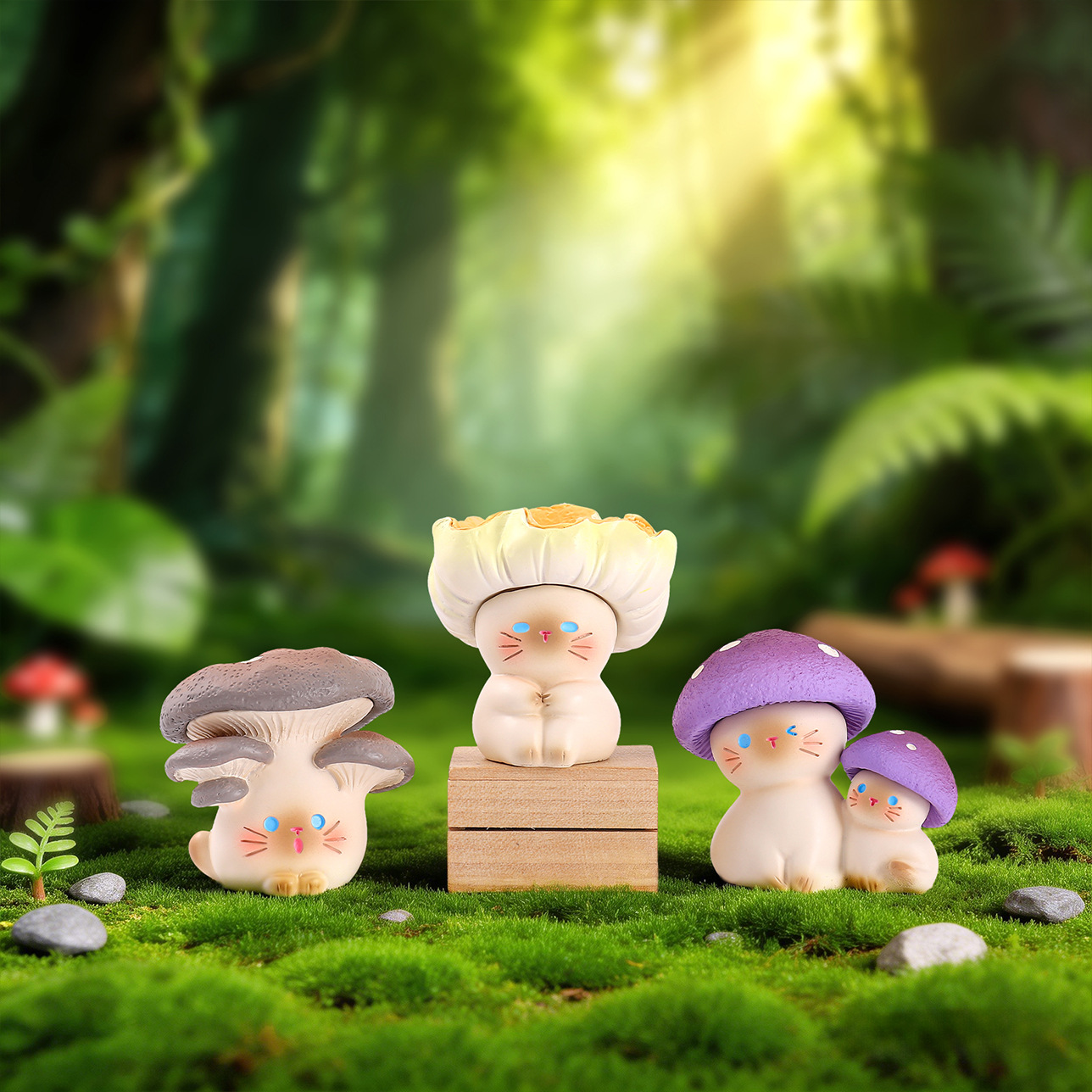 Mushroom Meow Fantasy Little F - Model Kit Fantasy 评论和价格