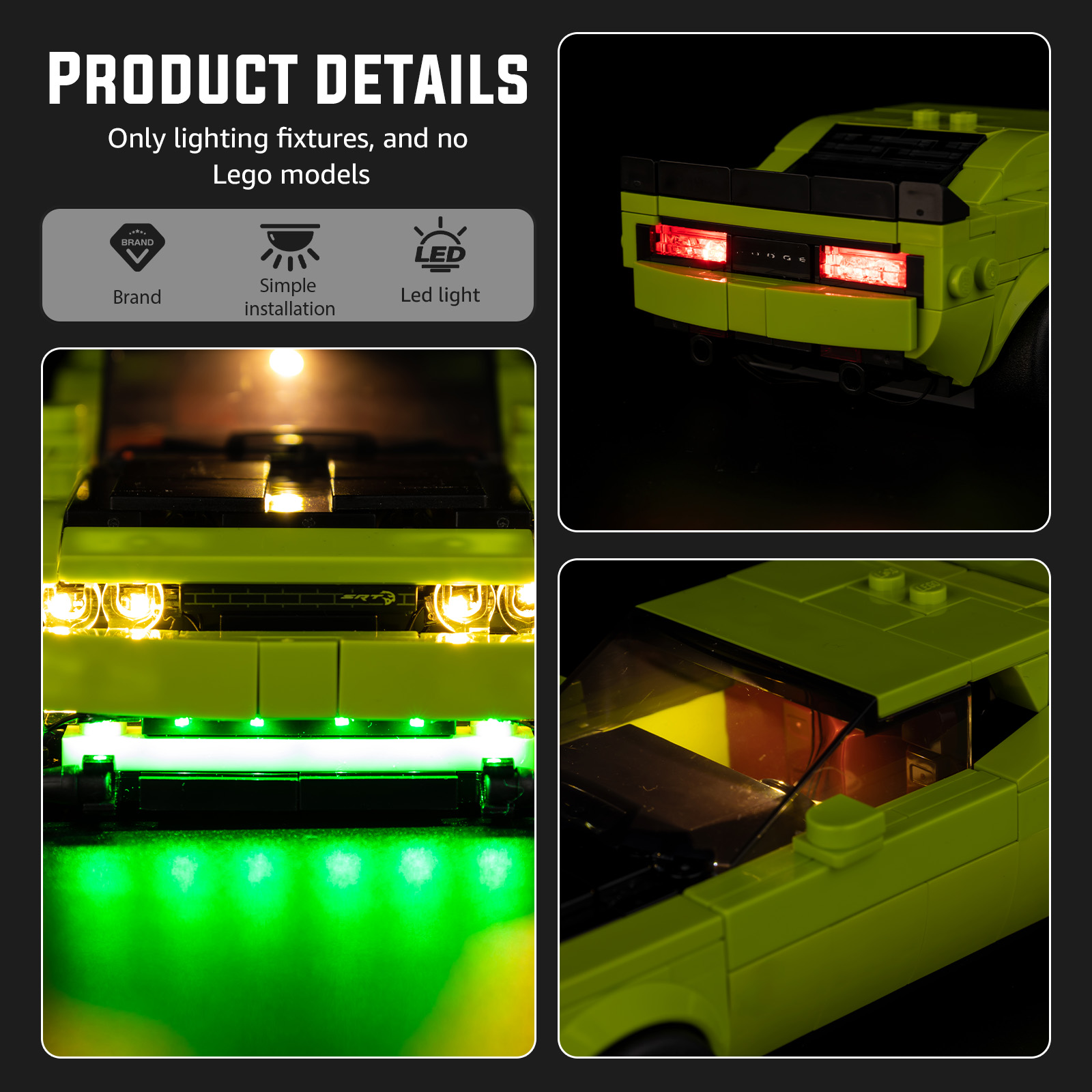 LED Light Set Suitable for LEG - Model Kit Fantasy 评论和价格