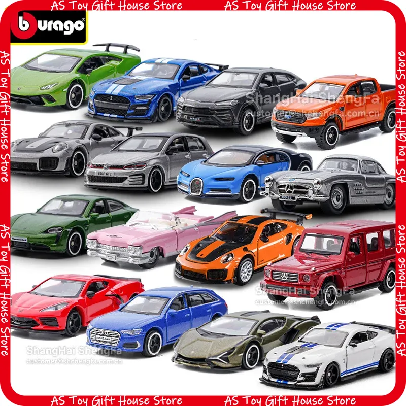 1/64 Bburago Alloy Diecast Car - Model Kit Porsche 911 评论和价格
