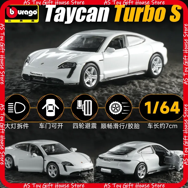1/64 Bburago Alloy Diecast Car - Model Kit Porsche 911 评论和价格