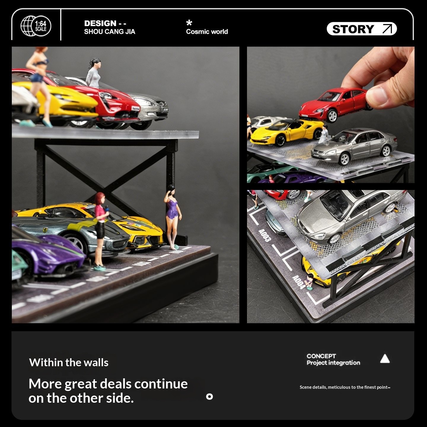 Collector 1:64 Scale Two-Story - Model Kit Led 评论和价格