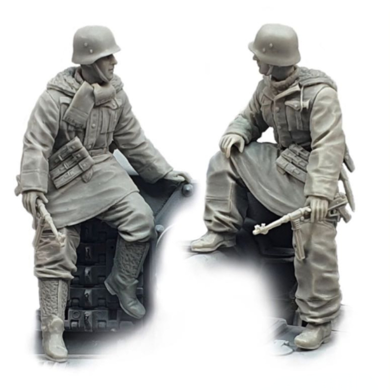 1/35 Resin Soldier Model Build - Model Kit Gunpla 评论和价格