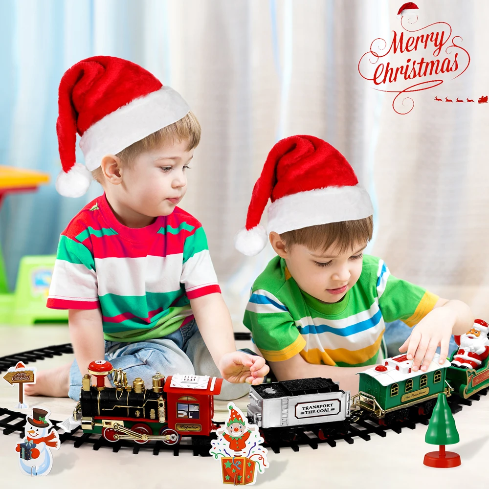 Christmas Train Set Festive Mi - Model Kit Train 评论和价格