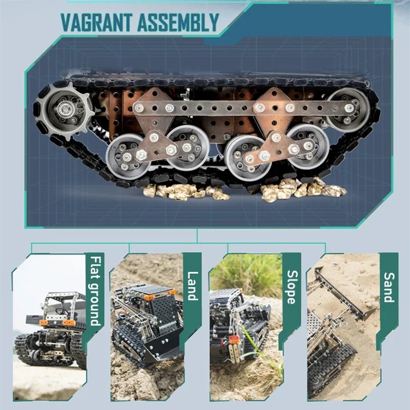 2.4G 10CH RC Tracked Dump Truc - Model Kit Runner 评论和价格