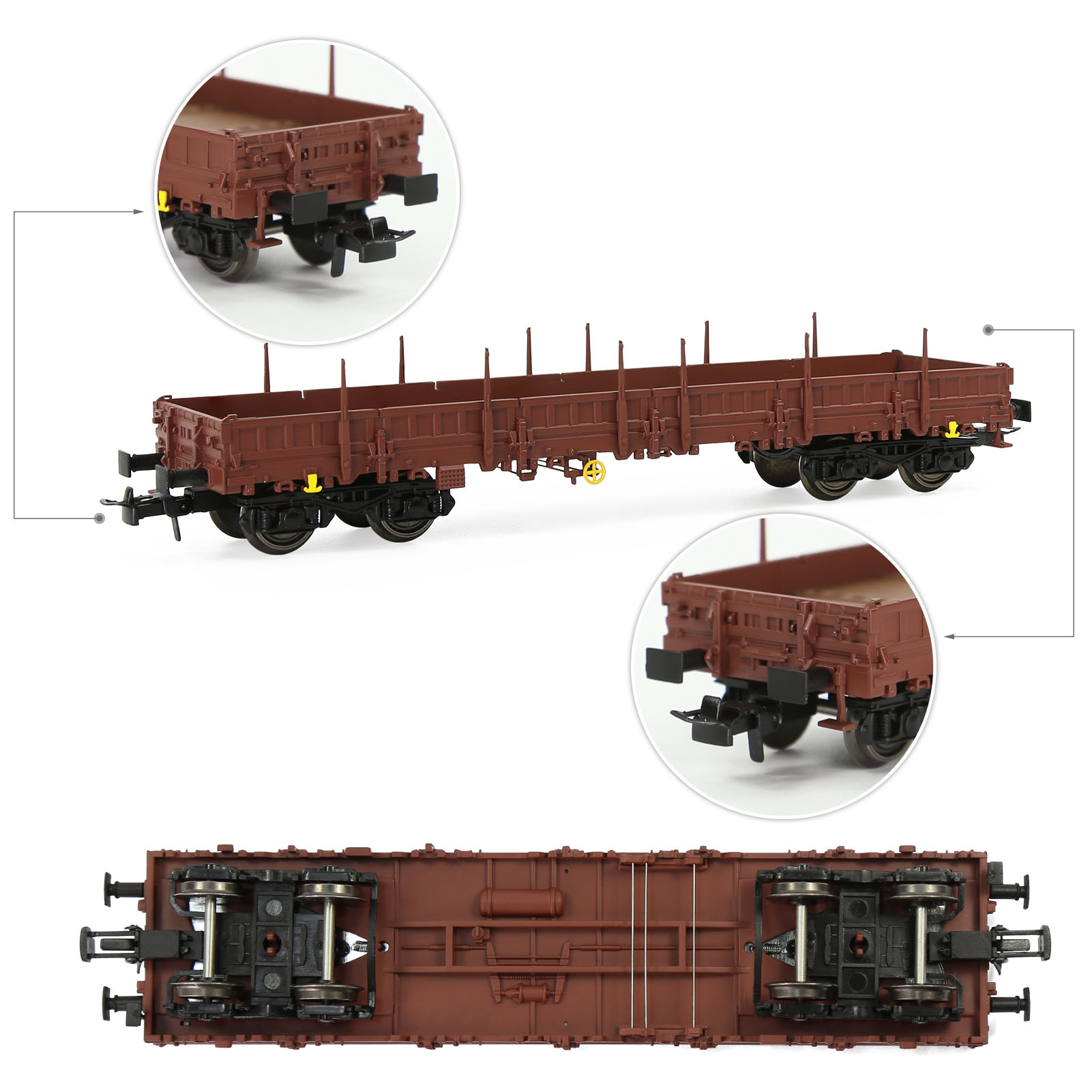 1 Unit Evemodel Trains - Paint - Model Kit Locomotive 评论和价格