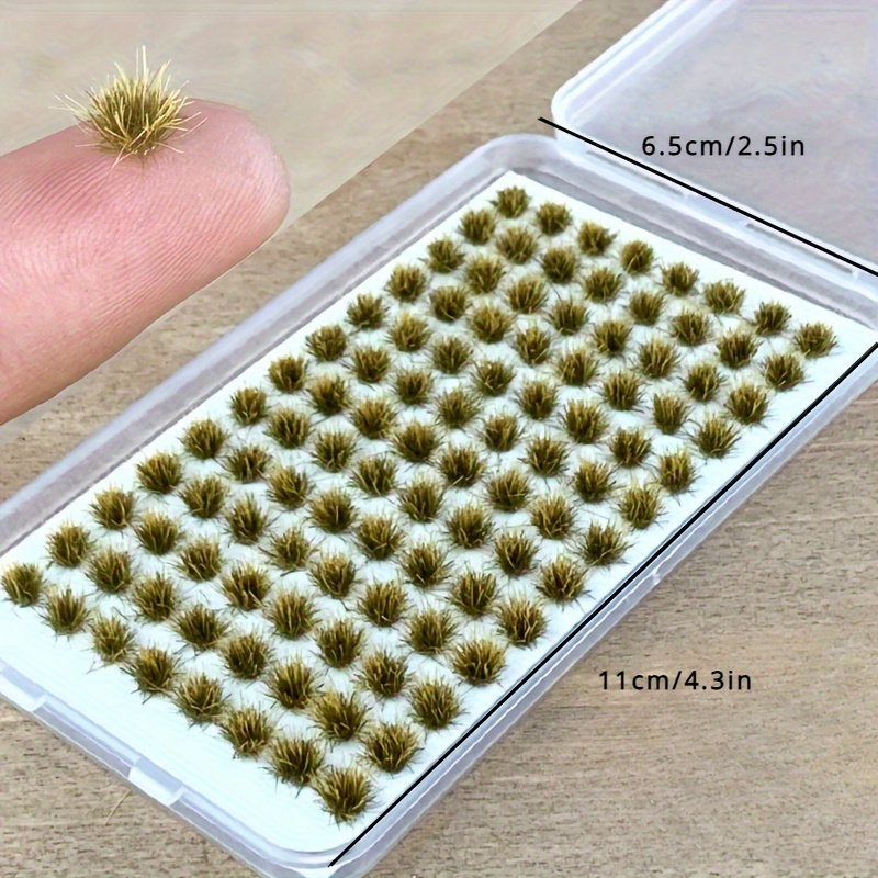 104pcs/pack Static Grass Tuft, - Model Kit Locomotive 评论和价格