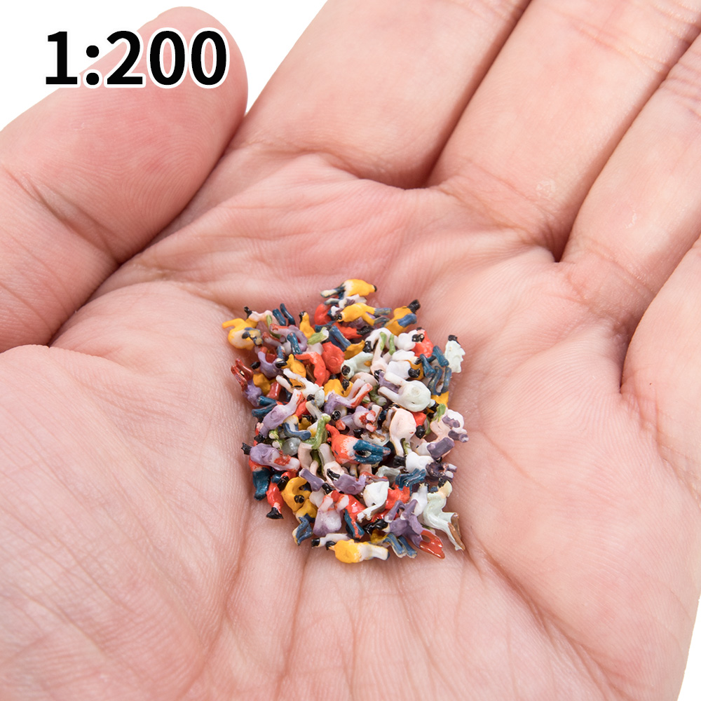 Scale1:100-200 Miniature Peopl - Model Kit Locomotive 评论和价格