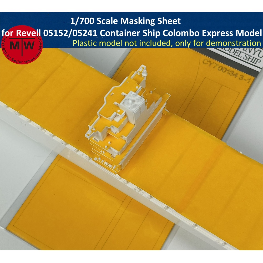 1/700 Scale Masking Sheet for  - Model Kit Revell 评论和价格