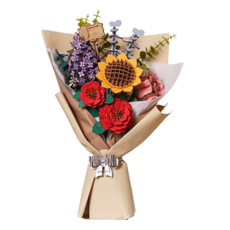 Rolife Wooden Flower Bouquet 3 - Model Kit Revell 评论和价格