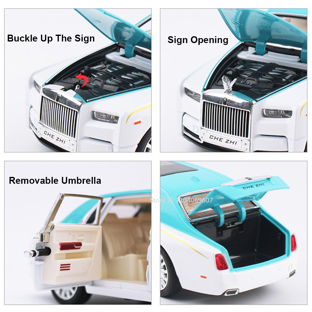 1:24 Rolls Royce Phantom Alloy - Model Kit Porsche 911 评论和价格