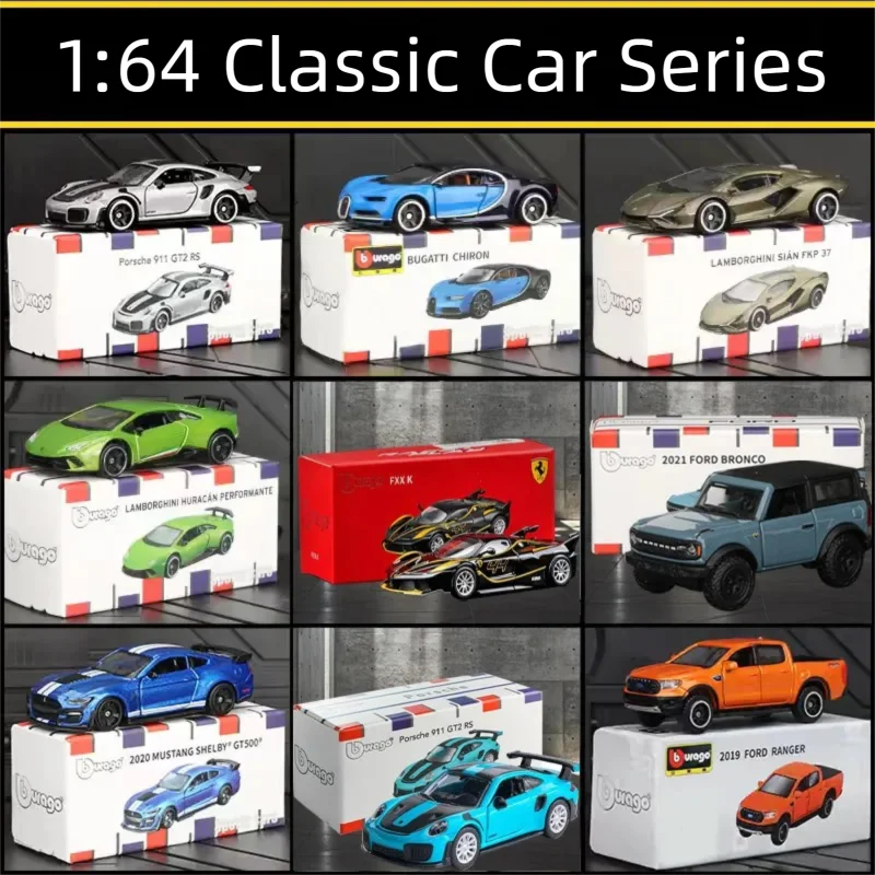 Bburago 1:64 Diecast Car Model - Model Kit Porsche 911 评论和价格