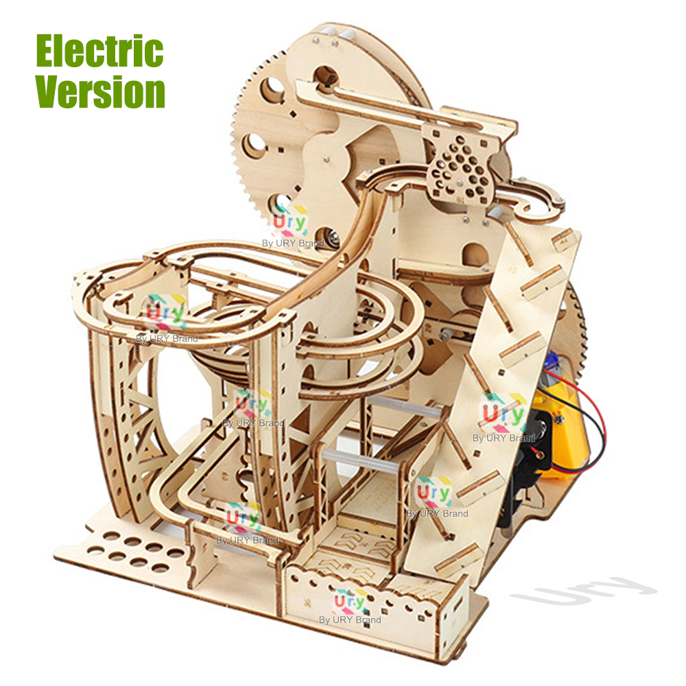 Ury 3D Wooden Puzzle Marble Ru - Model Kit Runner 评论和价格
