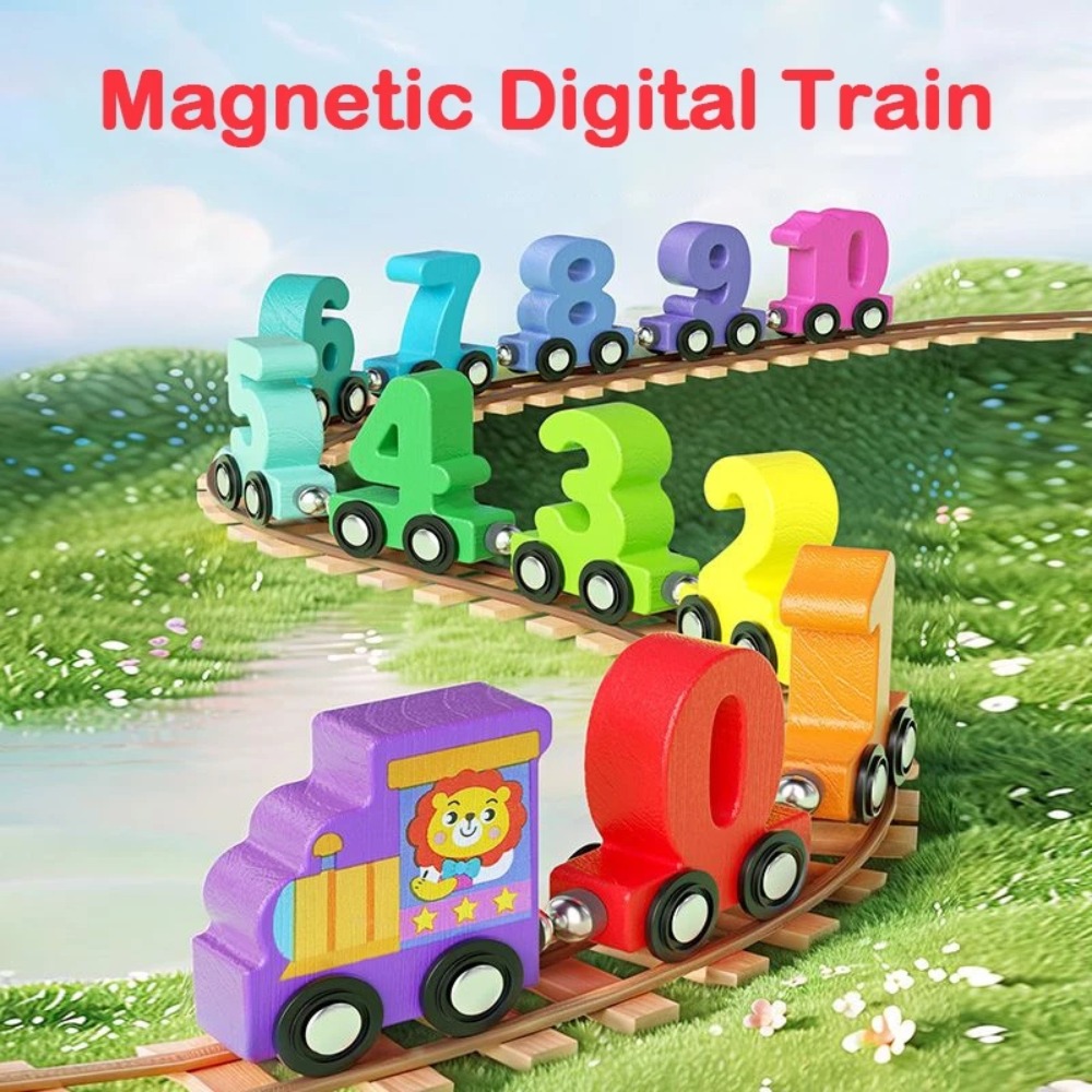 1set 0-10 Number Digital Train - Model Kit Train 评论和价格