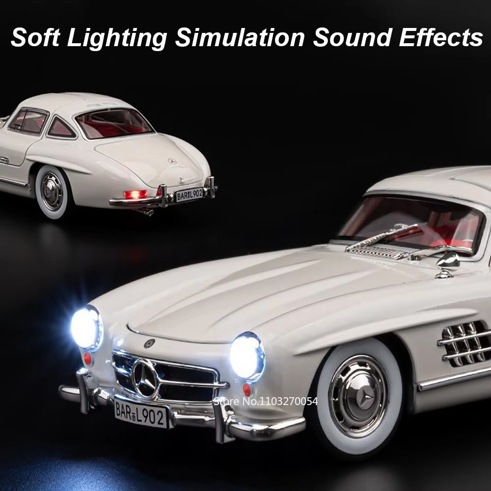 1:24 300SL W140 Alloy Model To - Model Kit Porsche 911 评论和价格