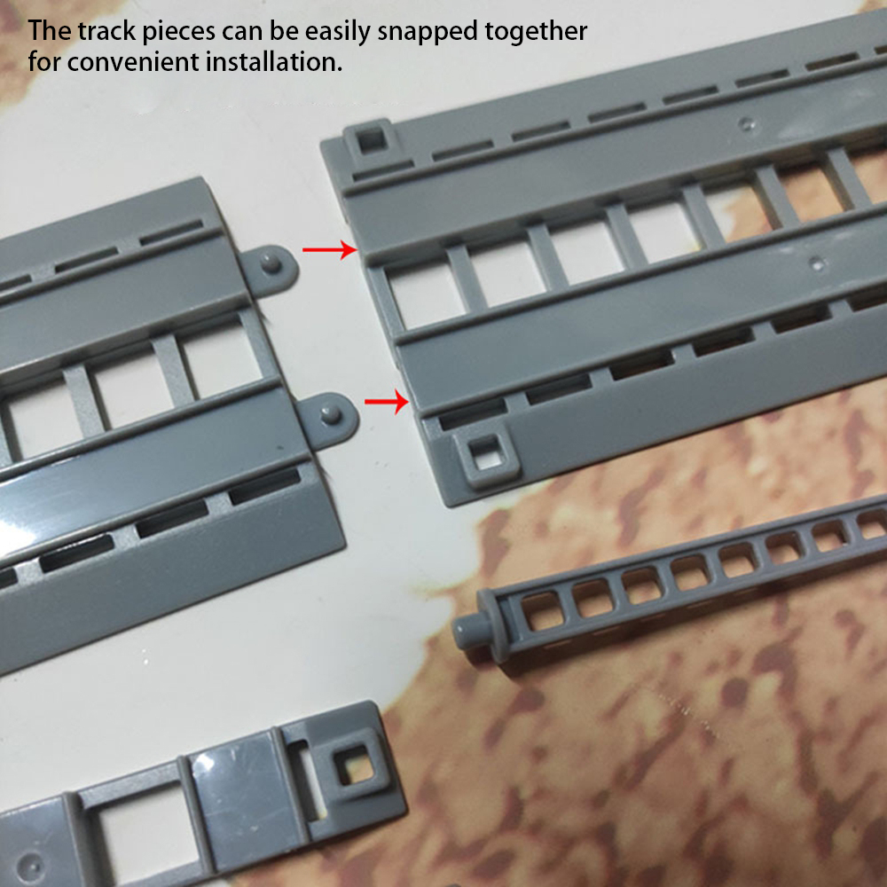 HO Scale Train Track Model Set - Model Kit Train 评论和价格