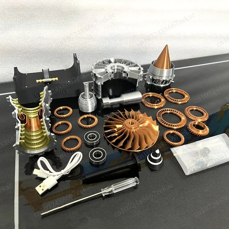 TR900 Aviation Turbofan Engine - Model Kit Locomotive 评论和价格