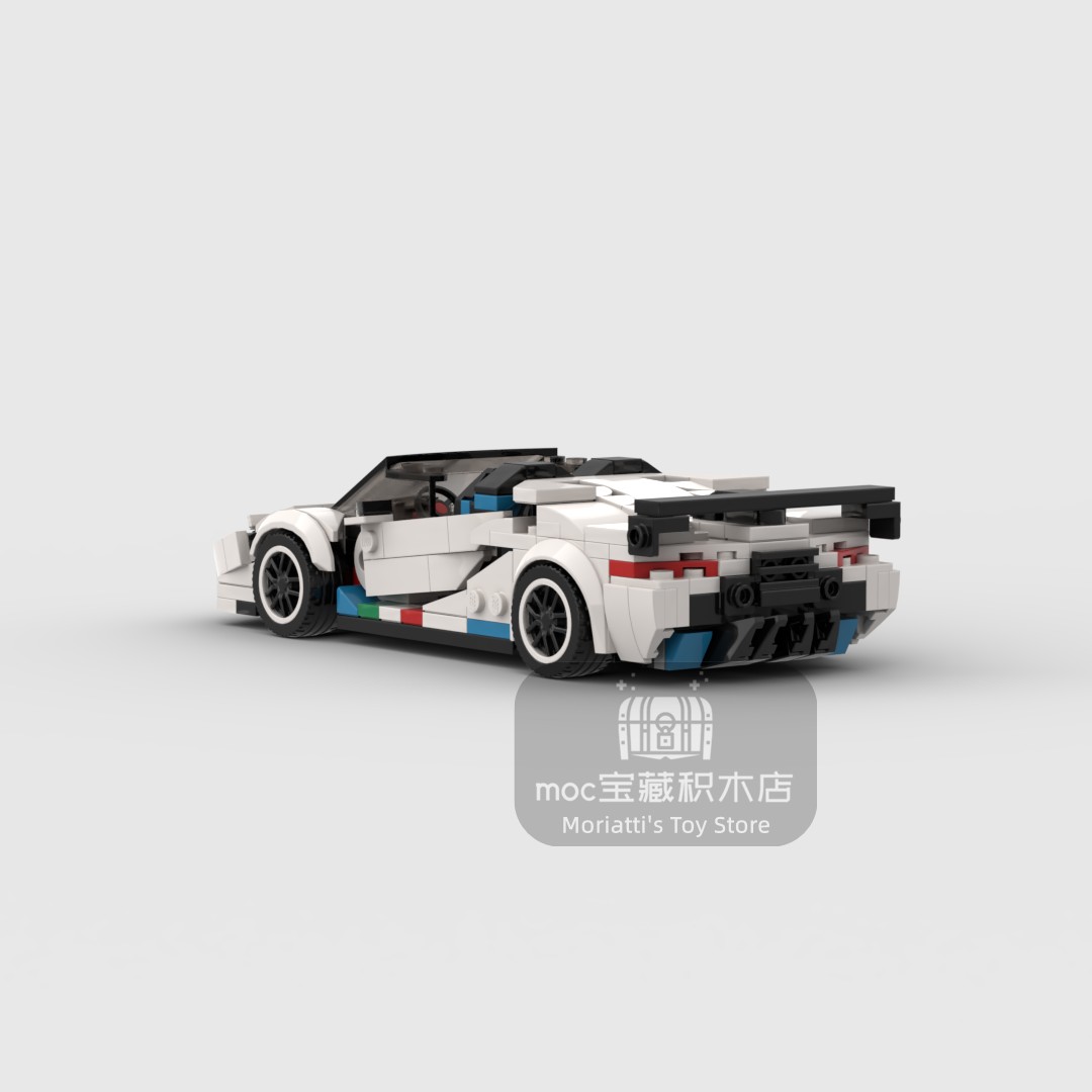 MOC Lambo Aventador SVJ  368pc - Model Kit Lamborghini 评论和价格