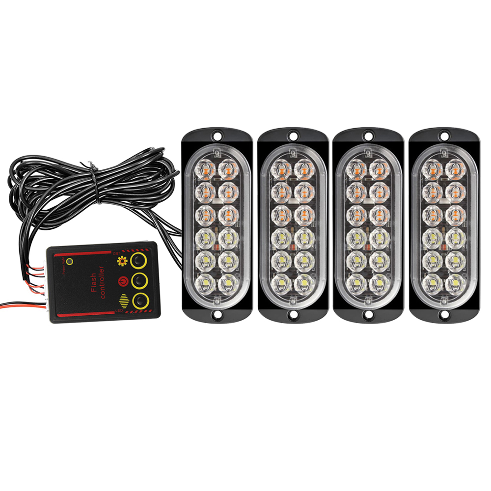   4 in 1 LED Warning Strobe L - Model Kit Led 评论和价格